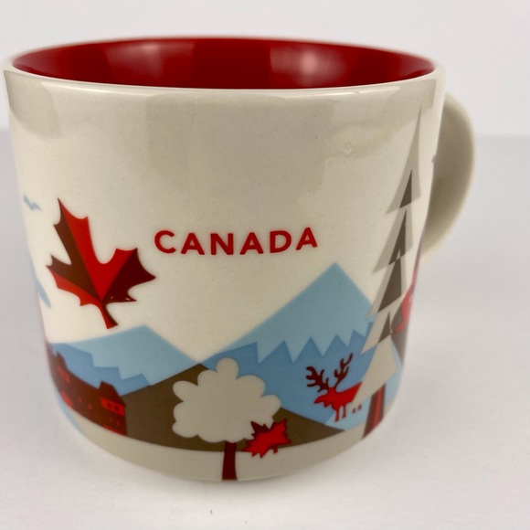 Starbucks You are Here "Canada" ceramic coffee mug, 2015 collectible 14 oz cup - Picture 5 of 8